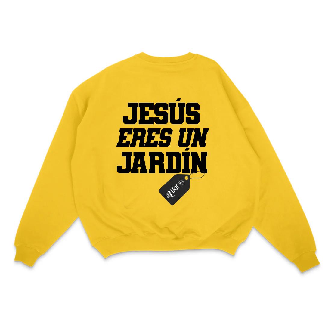 SWEATER "JESUS ERES UN  JARDIN"